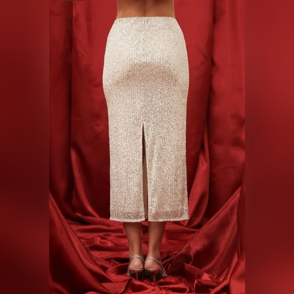 Sequin Midi Skirt - Picture 5 of 5
